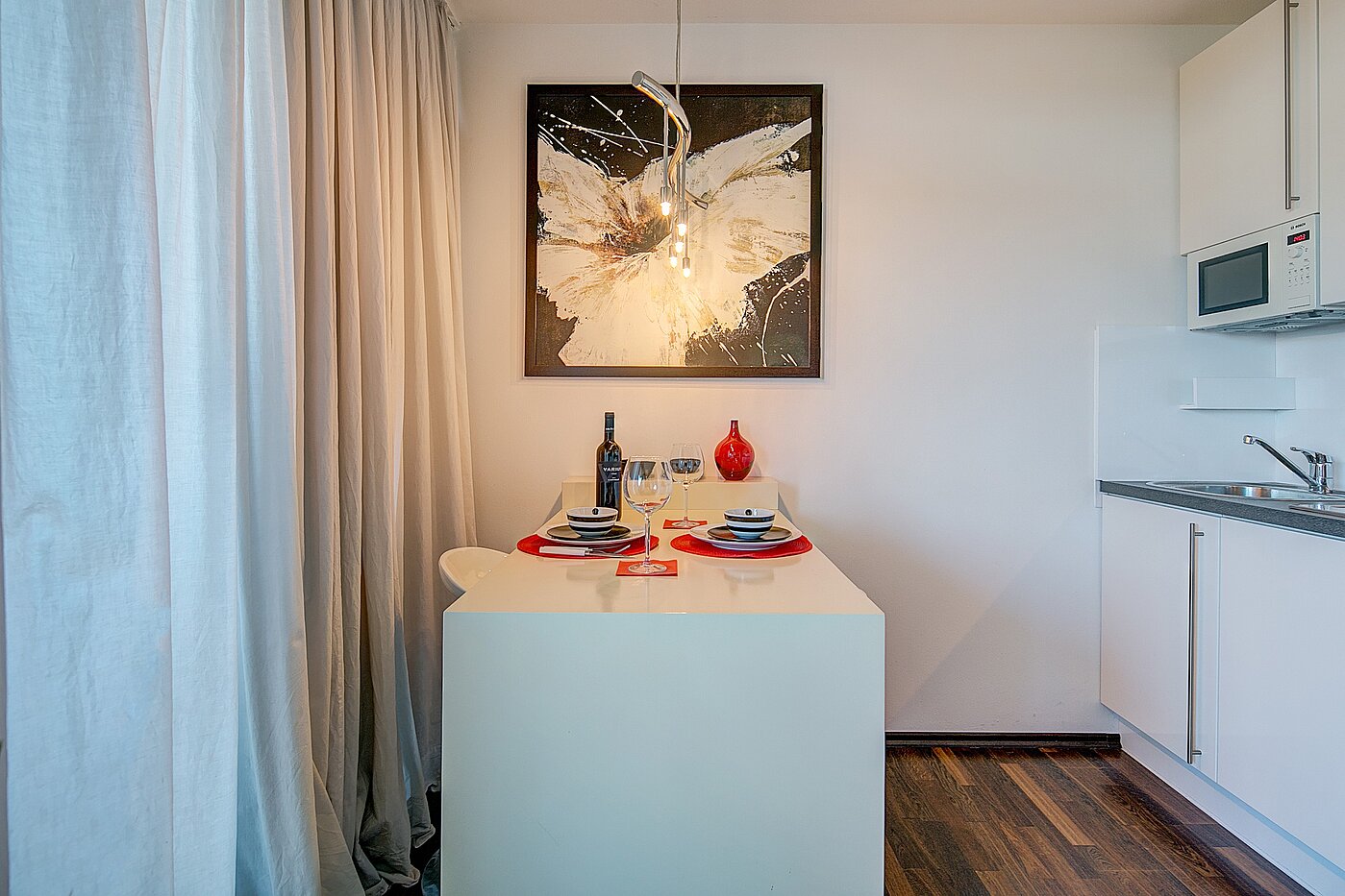 Appartement avec 1 pièce | München-Schwabing | 70079 | ...mit Platz zum essen