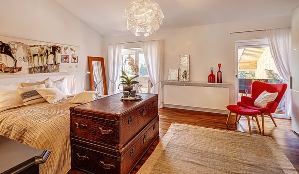 Maison d'angle mitoyenne avec 3 pièces | Kreuth | 70037 | Geräumiges Schlafzimmer...