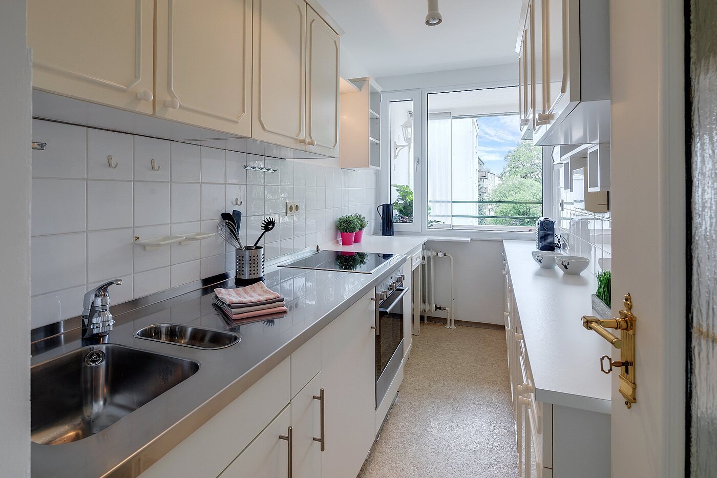 Appartement avec 2 pièces | München-Berg am Laim | 1803ML4 | Küche mit Fenster