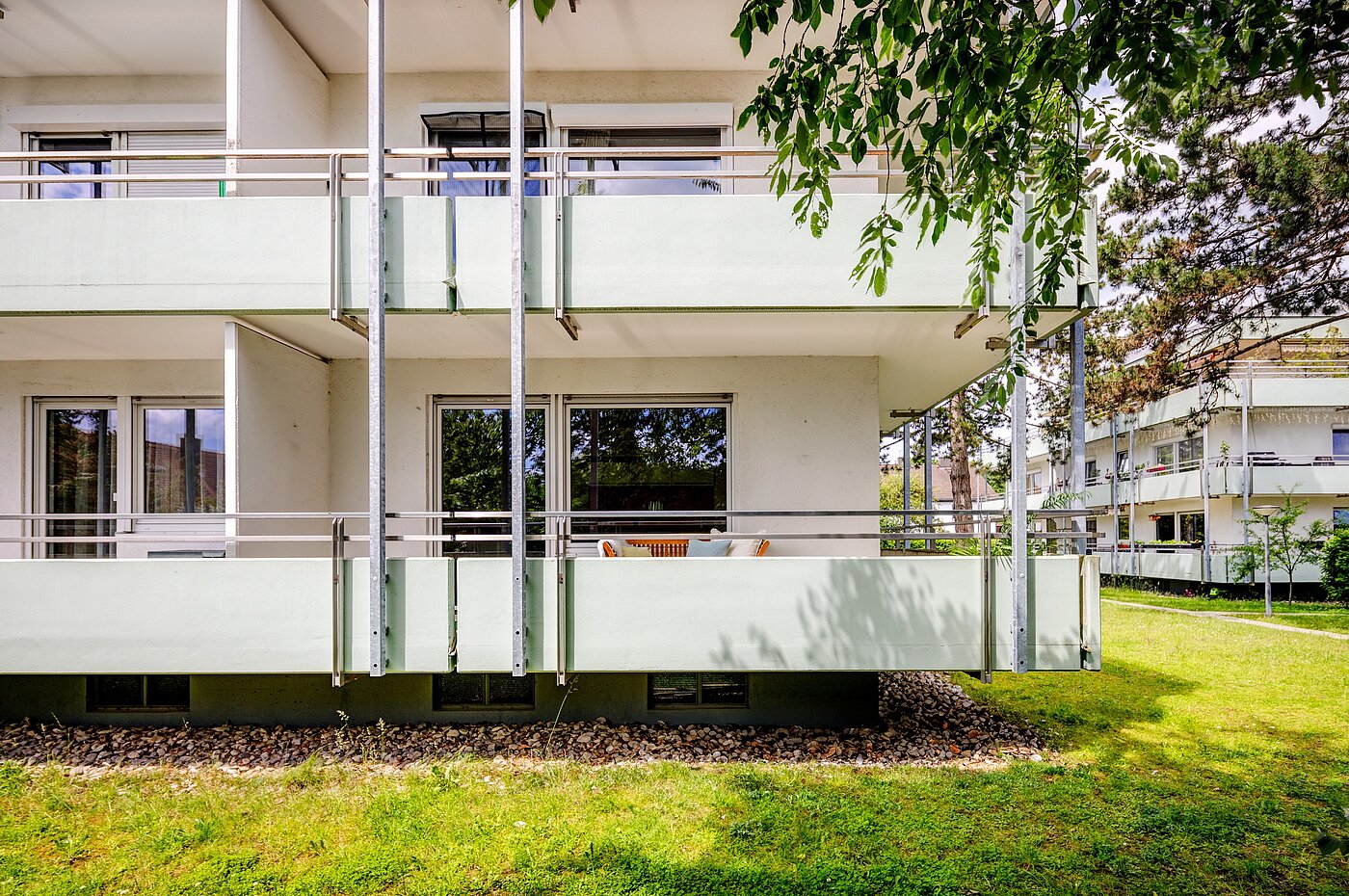 Appartement avec 1.5 pièces | München-Milbertshofen | 701281 | Eckbalkon