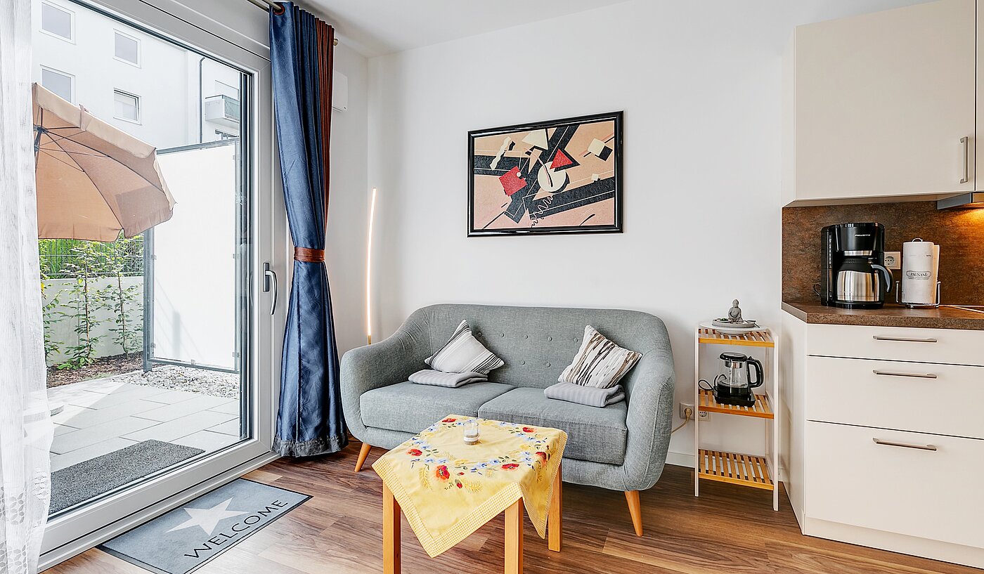 Appartement au rez-de-chaussée avec 1 pièce | München-Milbertshofen | 2202ML8 | ...mit Zugang zur Terrasse