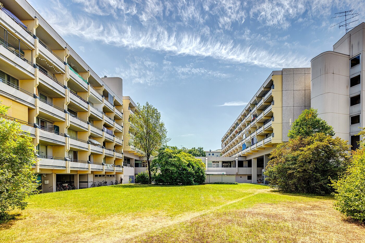 Appartement avec 1 pièce | München-Berg am Laim | 2207ML6 | Innenhof