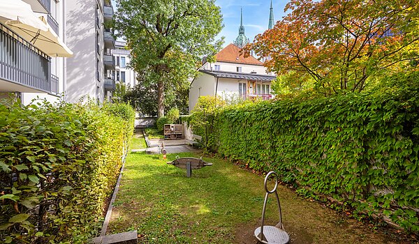 Appartement avec 3 pièces | München-Ludwigsvorstadt | 70488 | ...ruhigen Garten