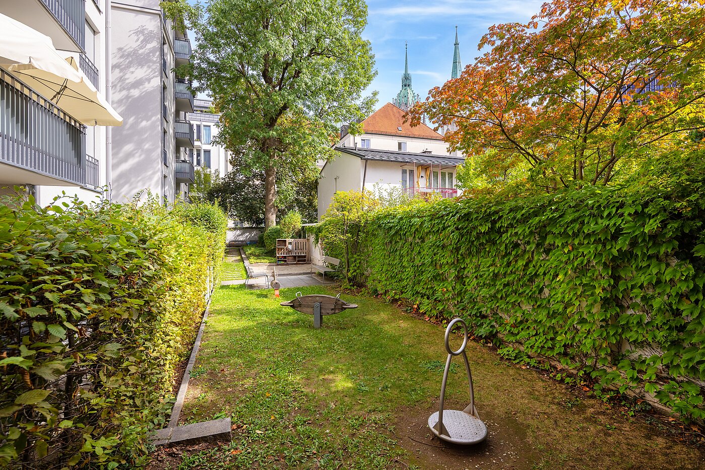 Appartement avec 3 pièces | München-Ludwigsvorstadt | 70488 | ...ruhigen Garten
