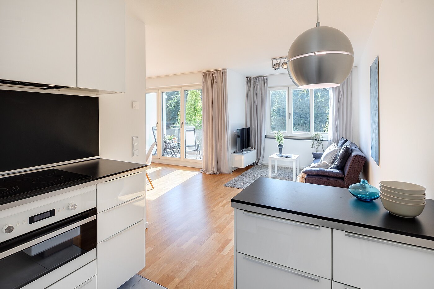 Appartement avec 2 pièces | München-Schwabing | 70278 | Übergang zur Küche