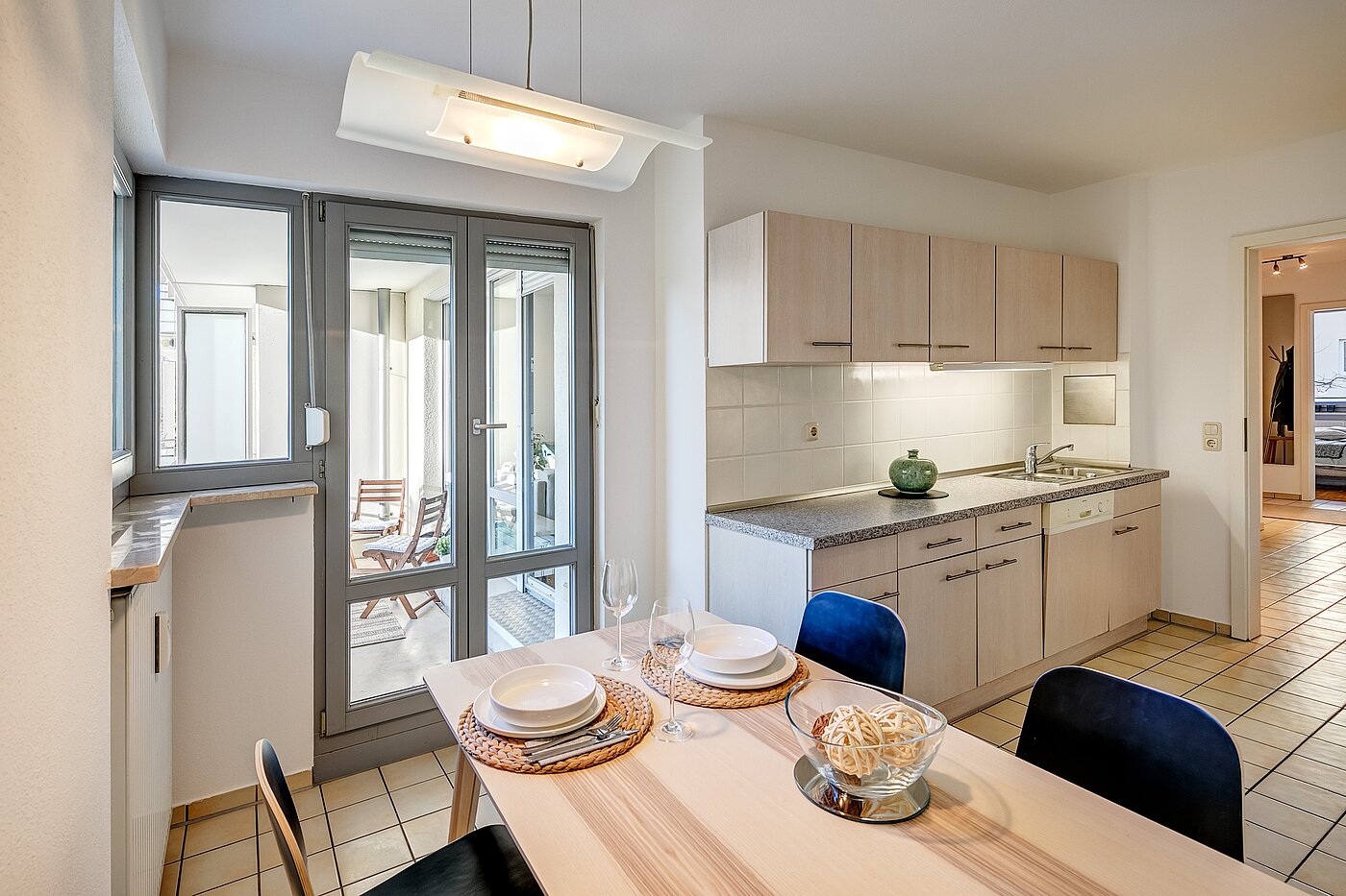 Appartement avec 4 pièces | 1709ML3 | Wohnküche mit...