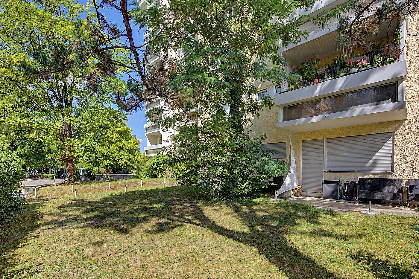 Appartement au rez-de-chaussée avec 2 pièces | München-Moosach | 70462 | Grünflächen