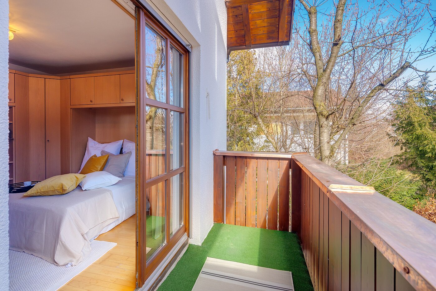 Appartement avec 2 pièces | München-Trudering | 701781 | Balkon mit Morgensonne