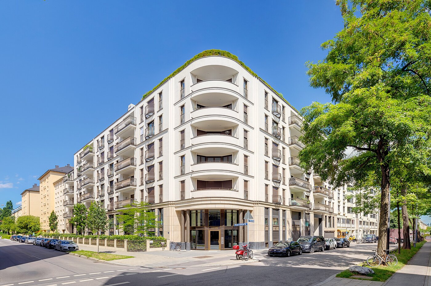 Appartement avec 3 pièces | 70046 | Ansicht von der Straße
