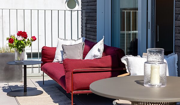 Appartement avec 2 pièces | 70134 | ...und außen