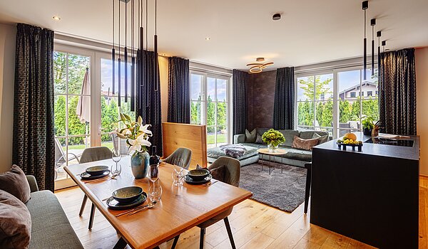 Appartement au rez-de-chaussée avec 3 pièces | Bad Wiessee | 70053 | Wohnen/Essen/Kochen