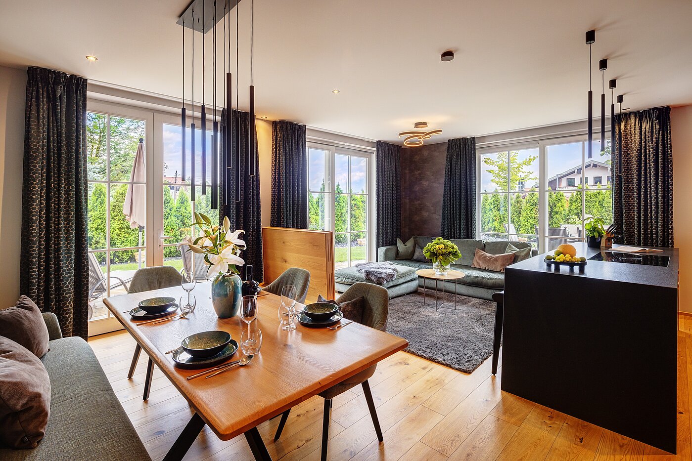 Appartement au rez-de-chaussée avec 3 pièces | Bad Wiessee | 70053 | Wohnen/Essen/Kochen