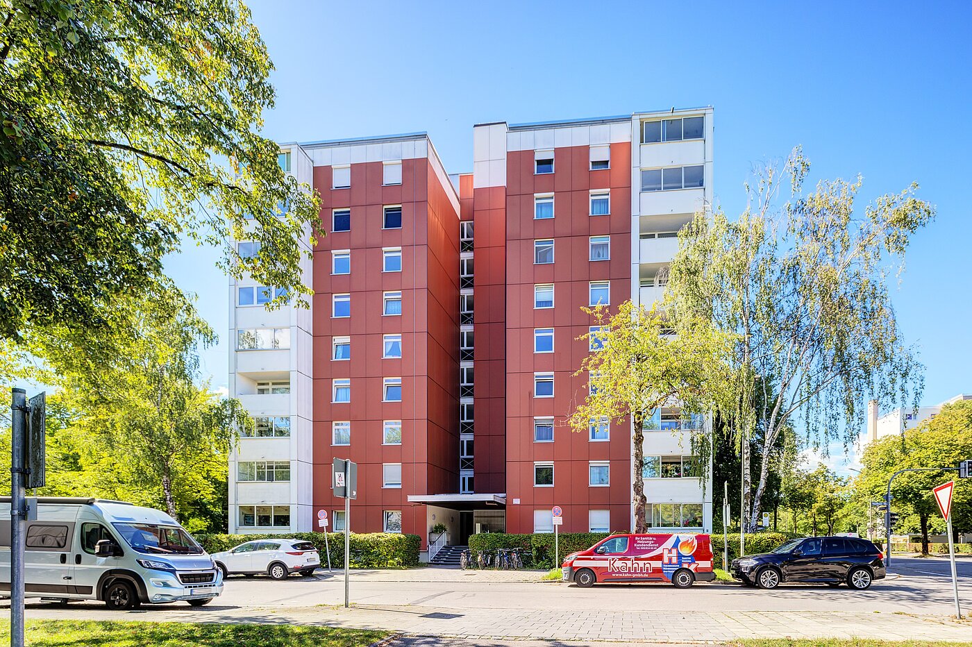 Appartement avec 4 pièces | München-Aubing | 70276 | Gebäudevorderansicht