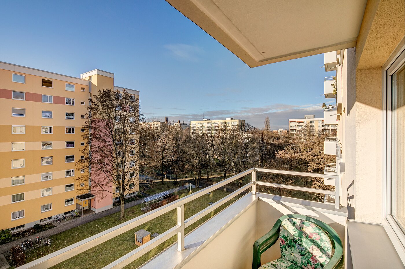 Apartment avec 1 pièce | München-Feldmoching | 70484 | Balkon