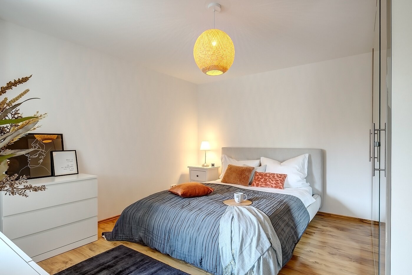 Appartement avec 2 pièces | München-Maxvorstadt | 70001 | Gemütliches Schlafzimmer