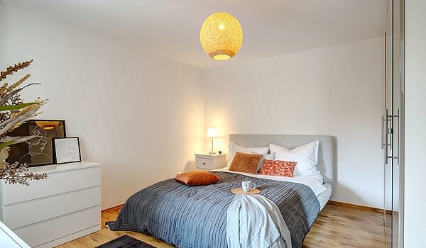 Appartement avec 2 pièces | München-Maxvorstadt | 70001 | Gemütliches Schlafzimmer
