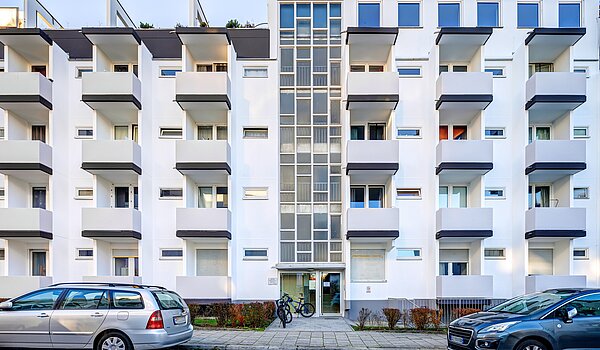 Apartment avec 1 pièce | München-Milbertshofen | 70183 | Außenansicht Gebäude