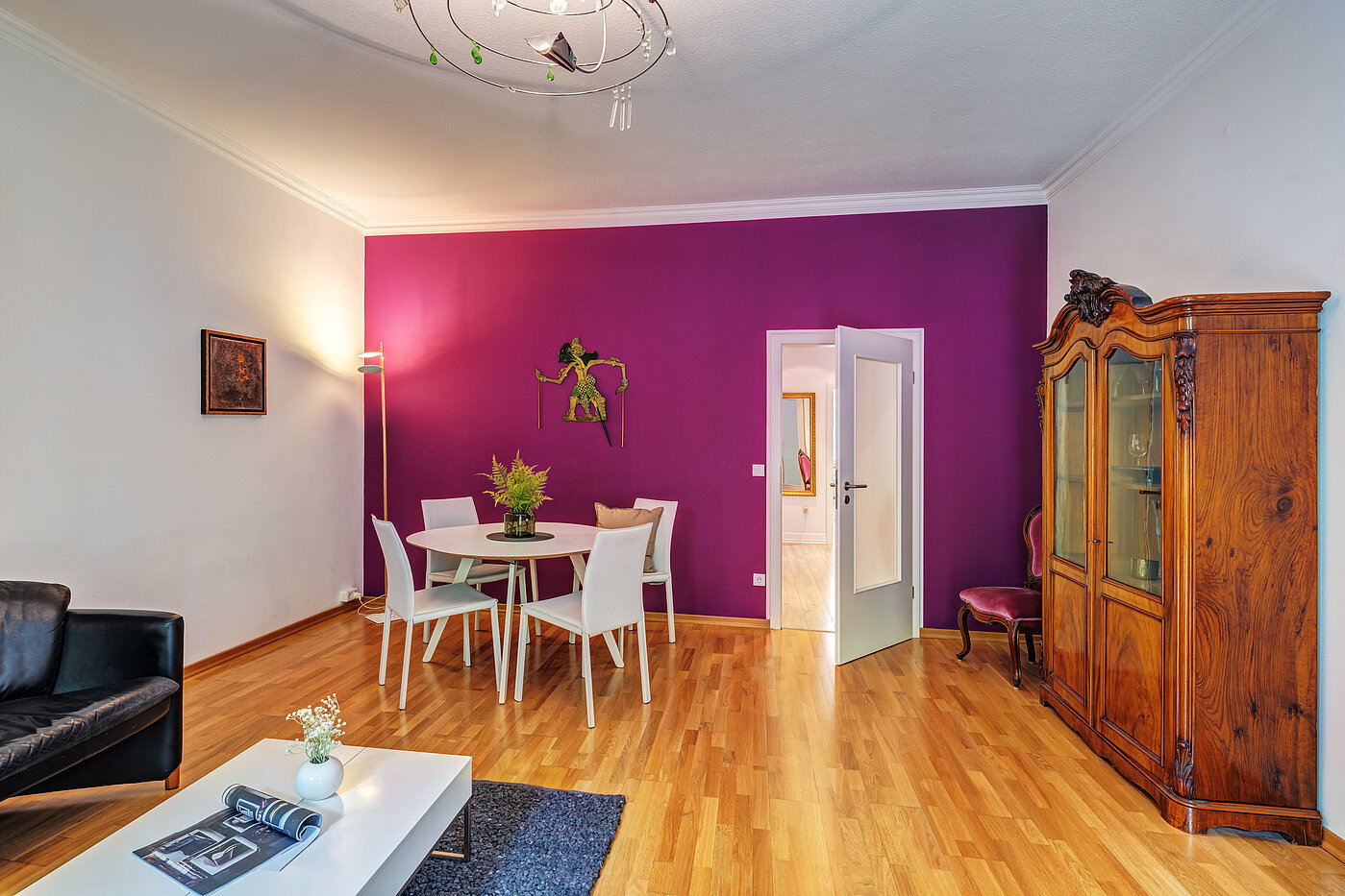 Appartement au rez-de-chaussée avec 2 pièces | München-Schwabing | 70394 | Essbereich