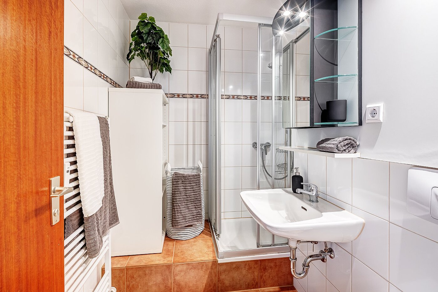 Appartement avec 1 pièce | München-Laim | 2107ML8 | Bad mit Dusche...
