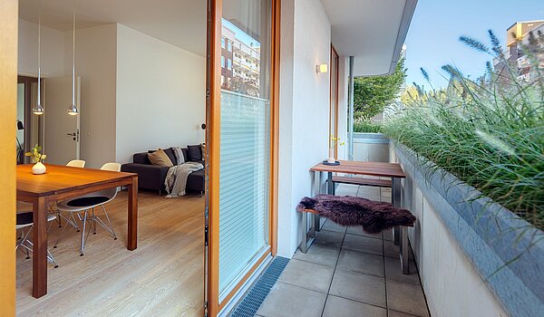 Rez-de-chaussée surélevé avec 3 pièces | München-Sendling | 2009ML8 | ...und Zugang zum Balkon