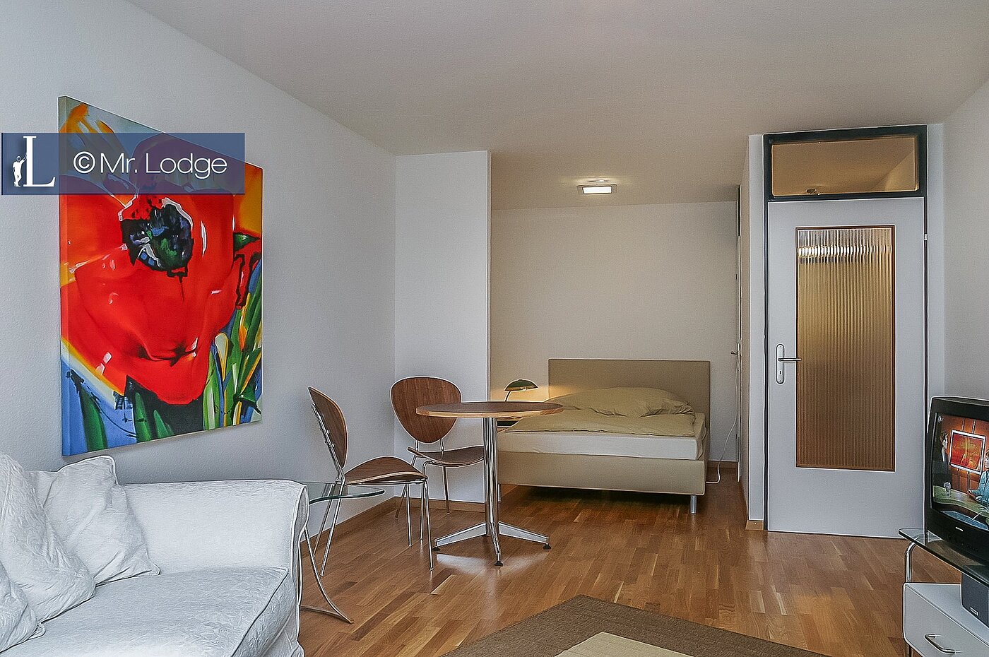 Appartement avec 1.5 pièces | München-Isarvorstadt | 1707ML1 | Schlafbereich