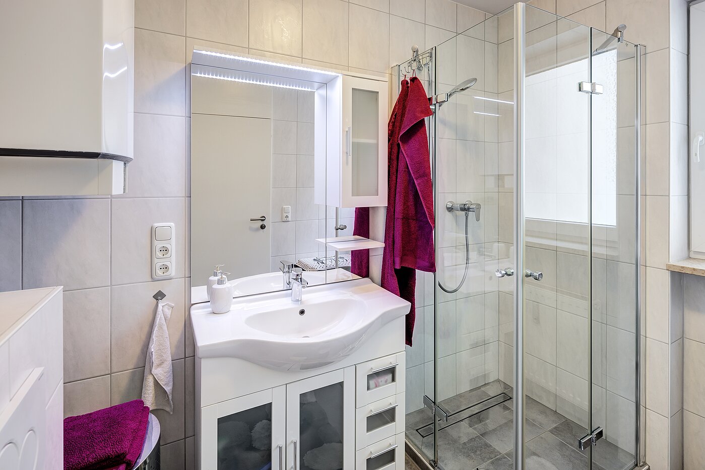 Appartement avec 1 pièce | Karlsfeld | 70460 | Badezimmer
