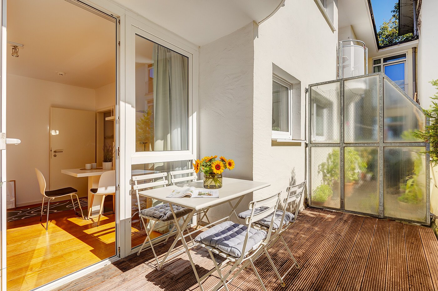 Appartement avec 1 pièce | München-Maxvorstadt | 70027 | Große Süd-Terrasse zum Innenhof