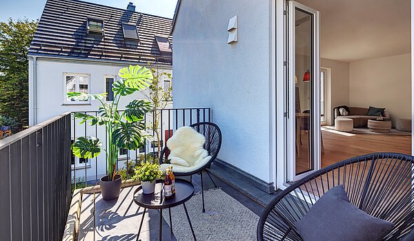 Appartement en duplex avec 4 pièces | München-Obermenzing | 701553 | Balkon...