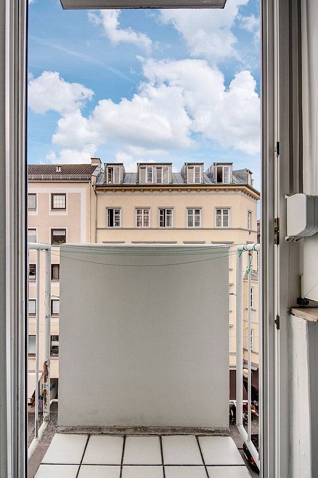 Appartement avec 1 pièce | München-Maxvorstadt | 2105ML7 | Minibalkon...