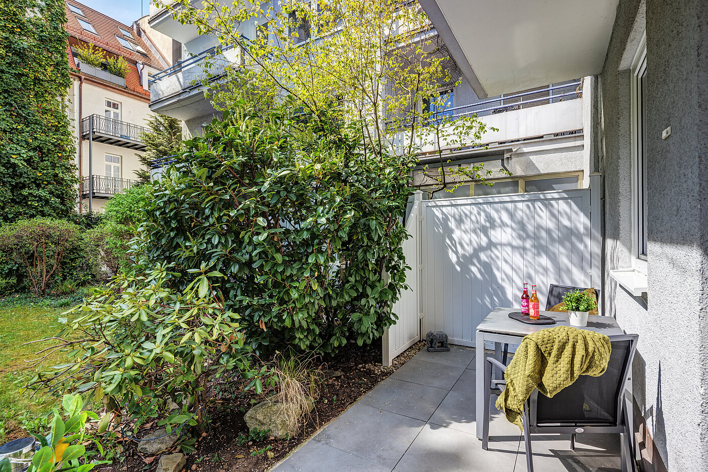 Appartement au rez-de-chaussée avec 2 pièces | München-Schwabing | 70394 | Sonnenstrahlen