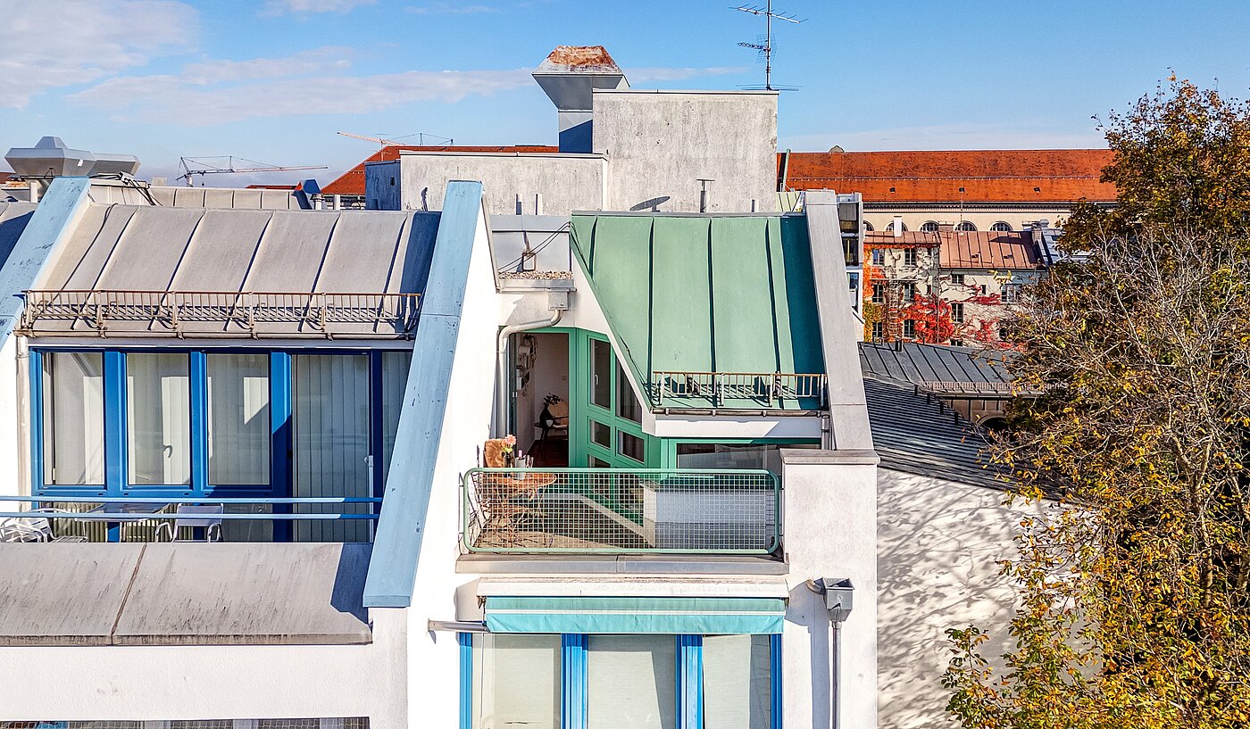 Appartement avec 1 pièce | München-Maxvorstadt | 70165 | Über den Dächern von...