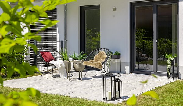 Terrassenwohnung avec 2 pièces | München-Harlaching | 70372 | Sonnenplatz...