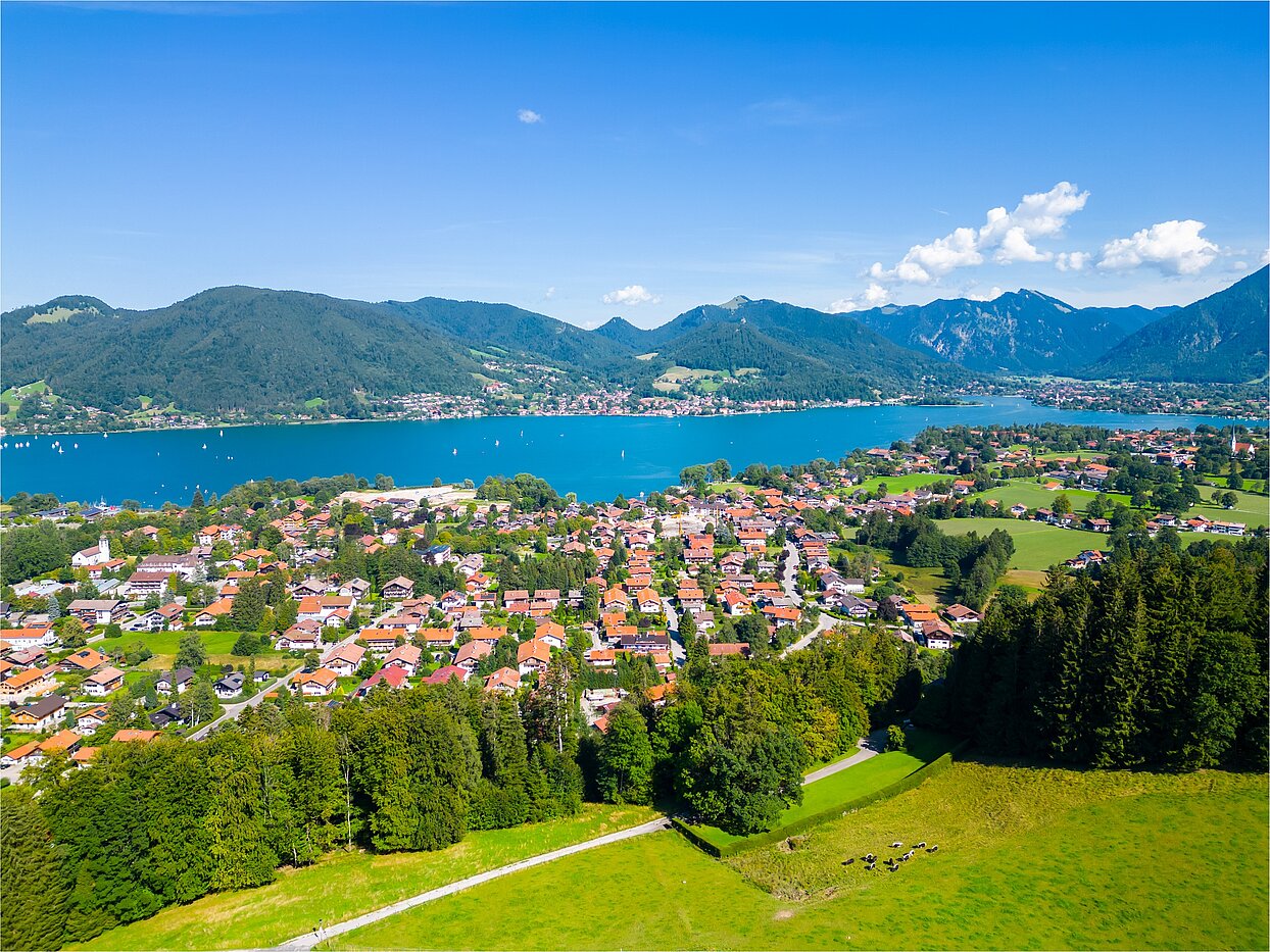 Appartement au rez-de-chaussée avec 3 pièces | Bad Wiessee | 70053 | Blick auf Bad Wiessee