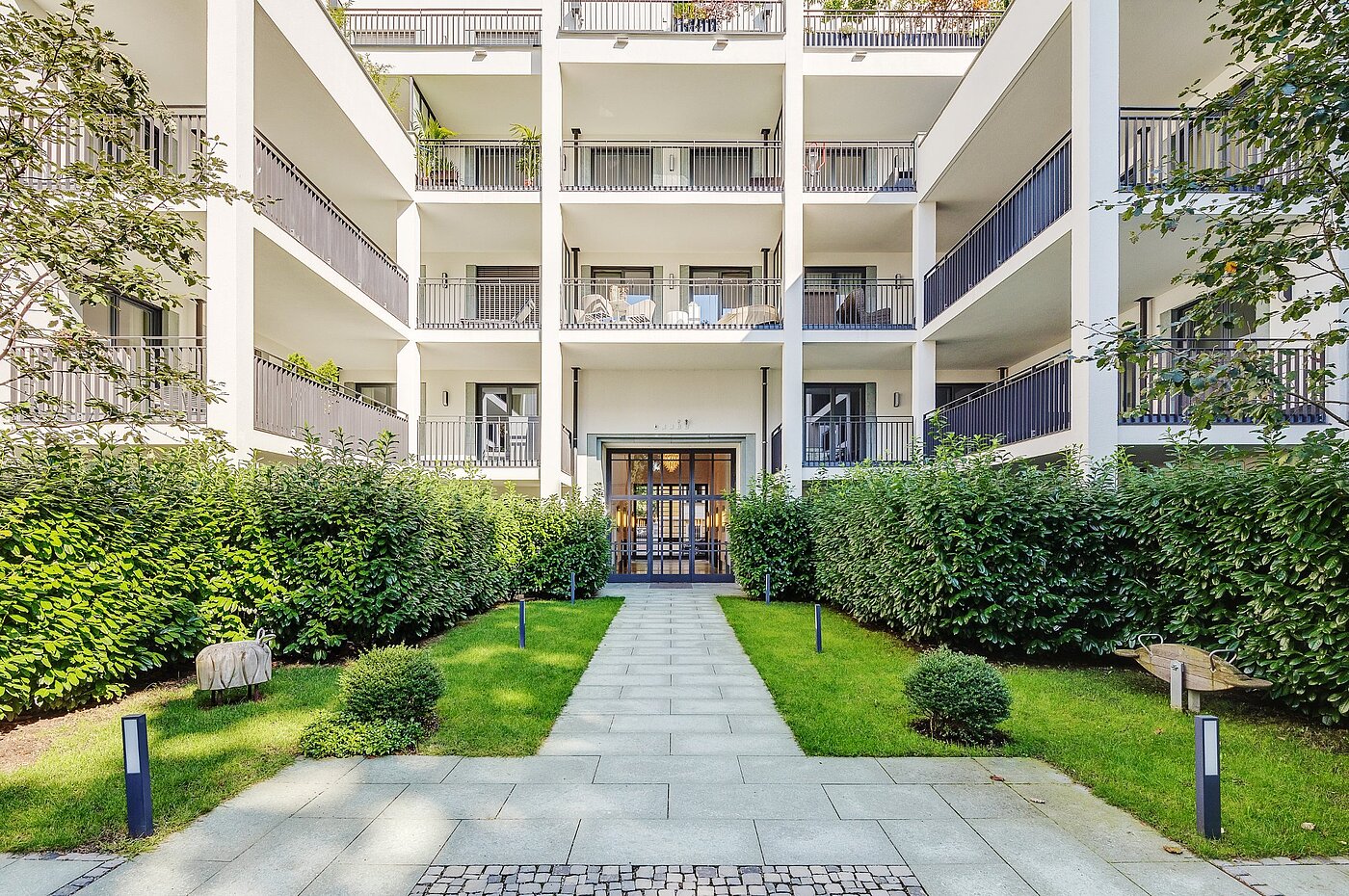 Appartement au rez-de-chaussée avec 1 pièce | München-Schwabing | 1908ML2