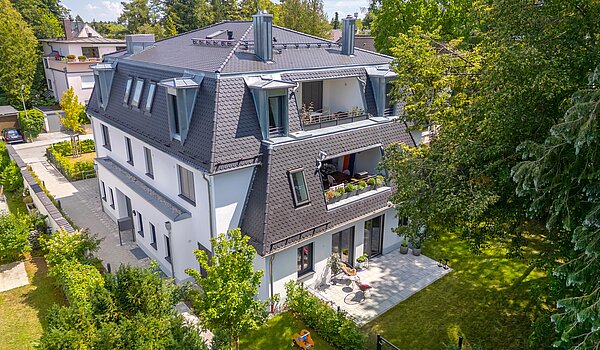 Terrassenwohnung avec 3 pièces | München-Harlaching | 70371 | Repräsentative Architektur