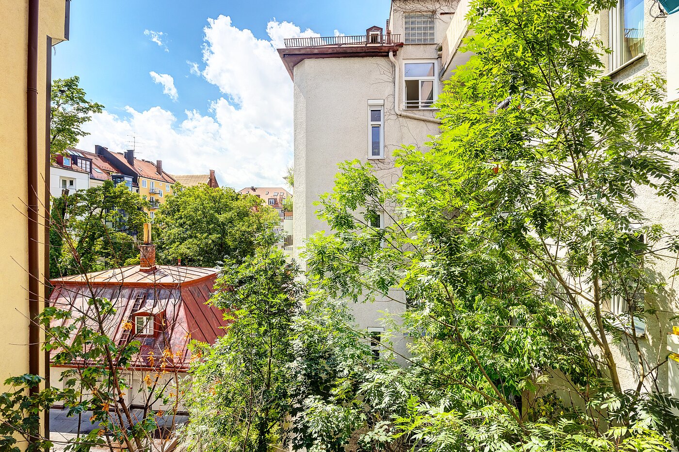 Appartement avec 3 pièces | München-Maxvorstadt | 70133 | ...Blick ins Grüne