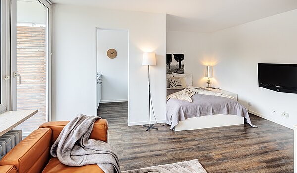Appartement avec 1 pièce | München-Neuhausen | 702271 | ...behaglicher Schlafnische