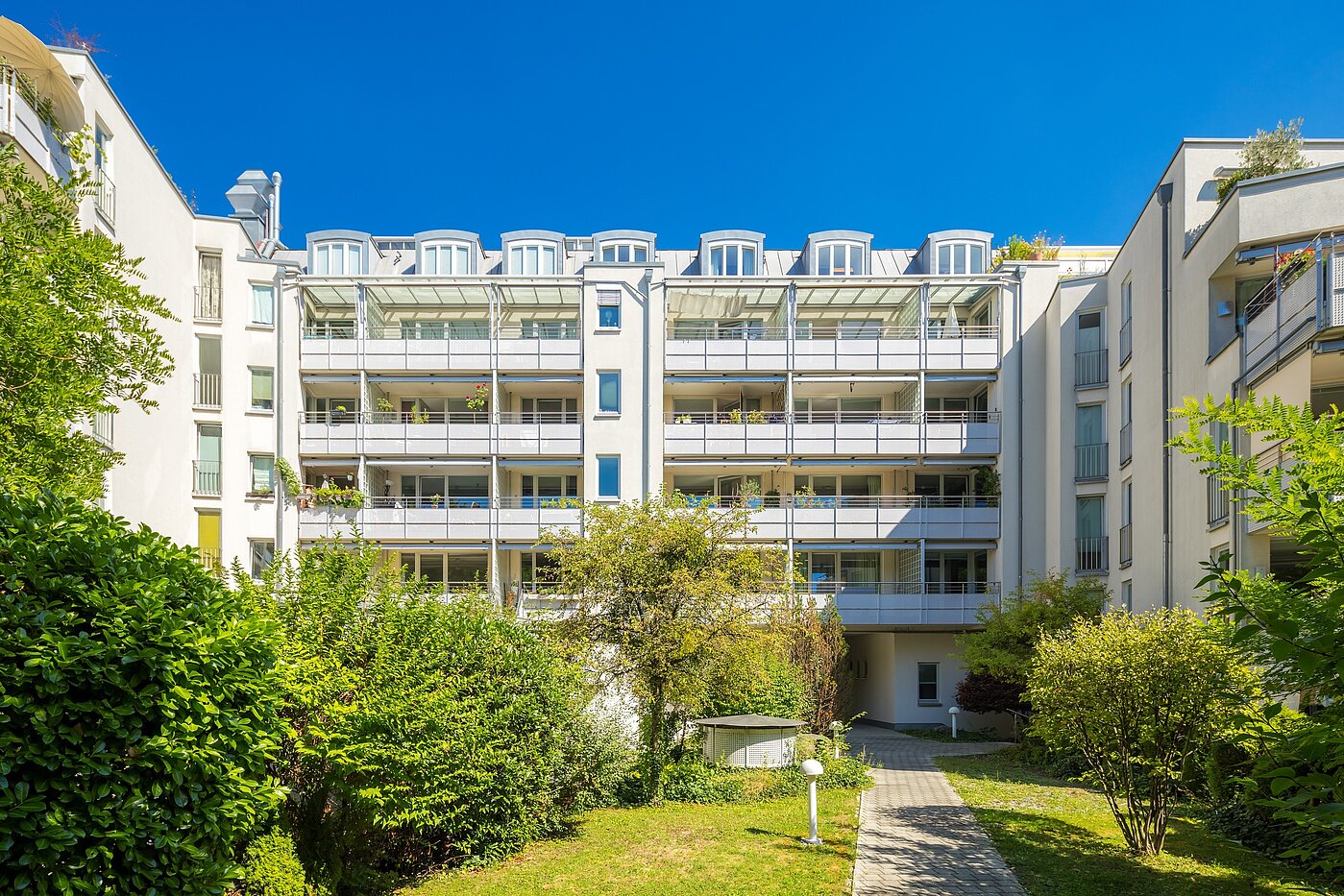 Appartement avec 2 pièces | München-Schwabing | 2208ML2 | ...Gartenansicht
