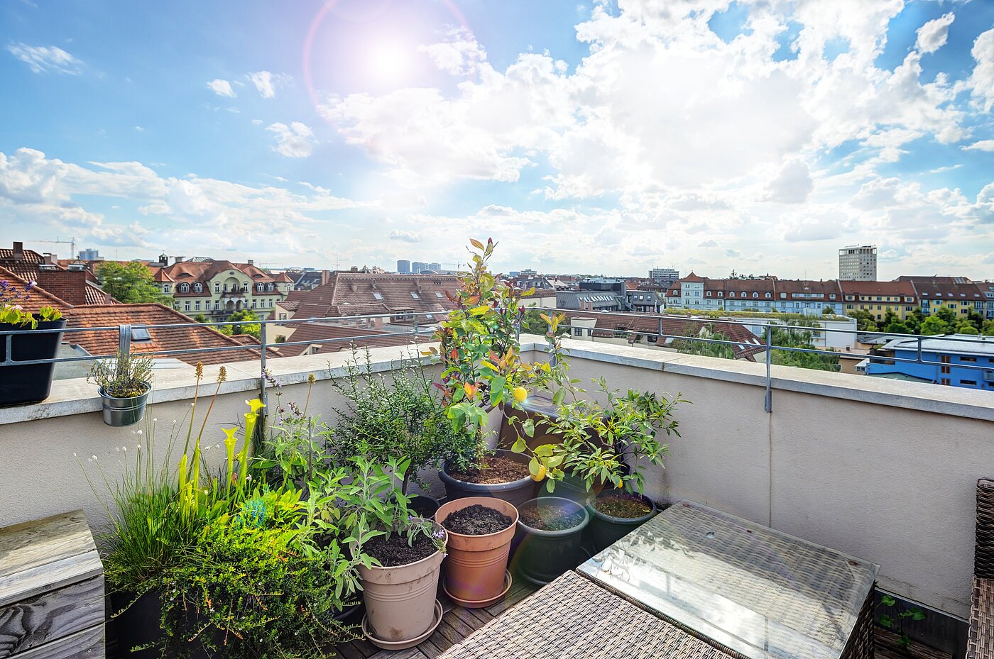 Appartement avec 5 pièces | München-Neuhausen | 70140 | Sonnige Dachterrasse