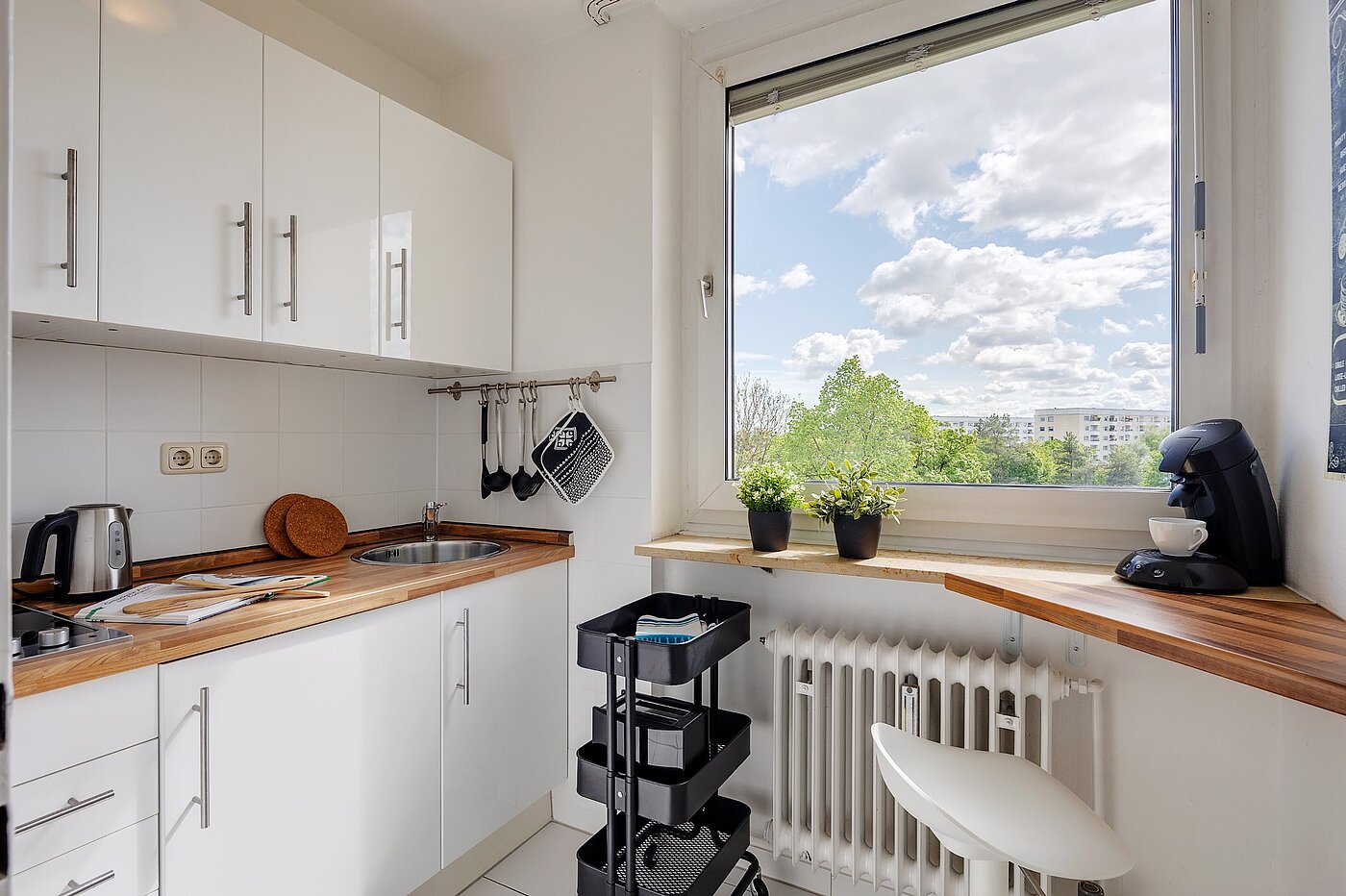 Appartement avec 1 pièce | München-Oberföhring | 2104ML2 | Die Küche optimal genutzt