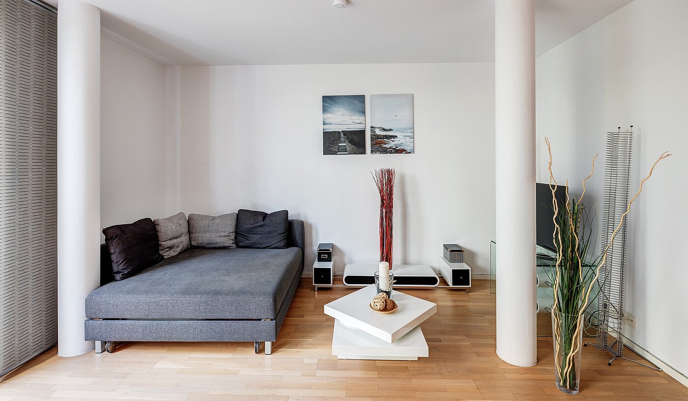 Appartement avec 2 pièces | München-Au | 70108 | Wohnbereich