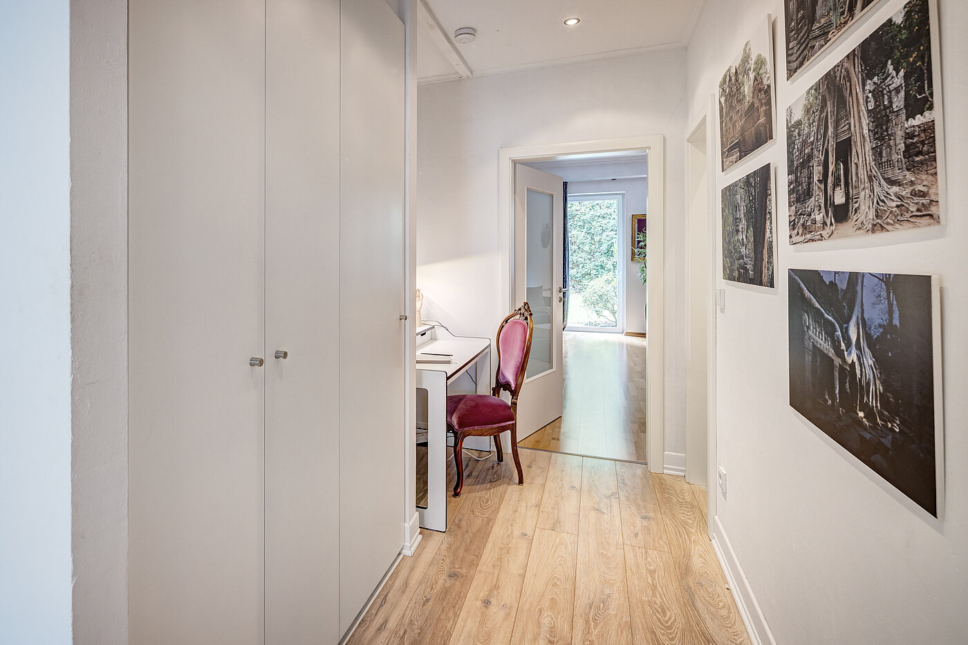 Appartement au rez-de-chaussée avec 2 pièces | München-Schwabing | 70394 | Kleiner Bürobereich