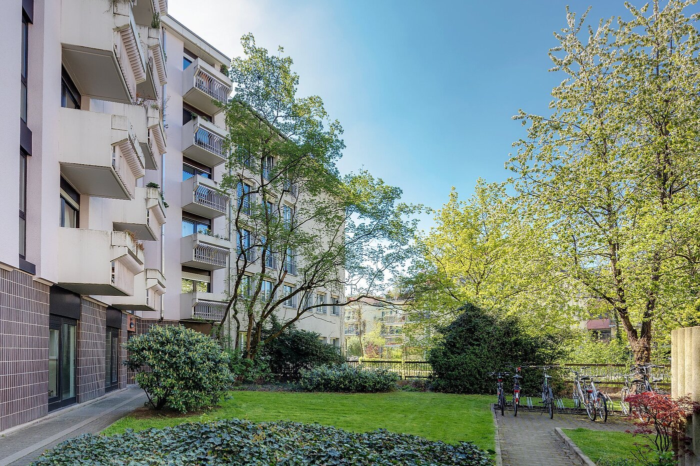 Appartement avec 2 pièces | München-Isarvorstadt | 1804ML1 | Begrünter Innenhof