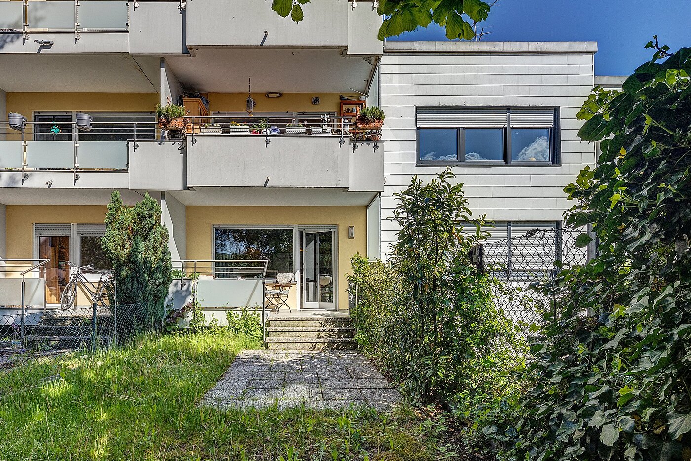 Appartement avec 1 pièce | München-Freimann | 2105ML4 | Blick vom Garten aus