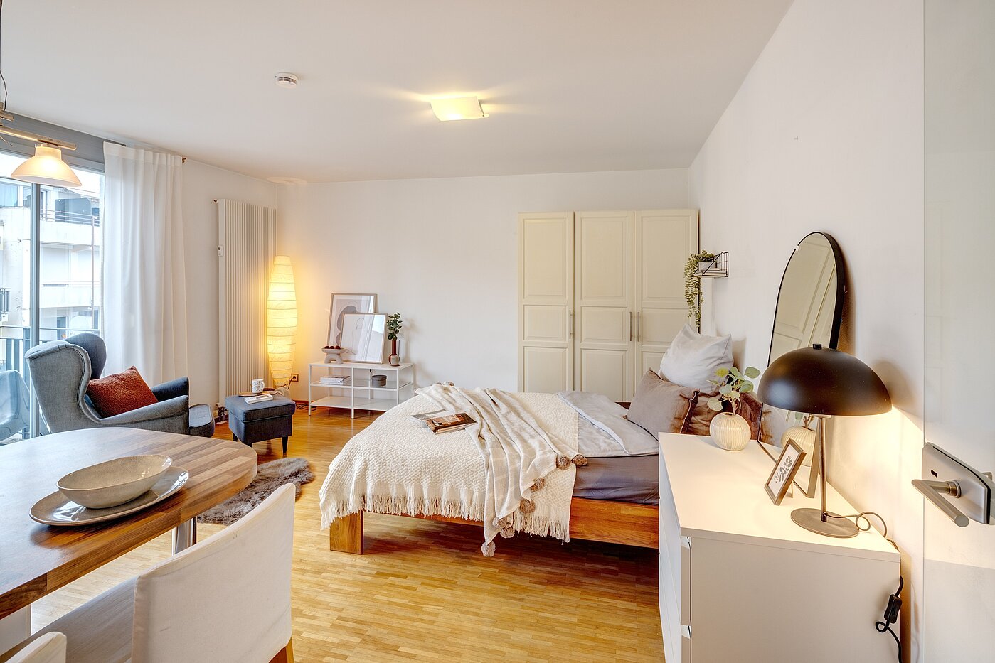Apartment avec 1 pièce | München-Milbertshofen | 70188 | Schlafen