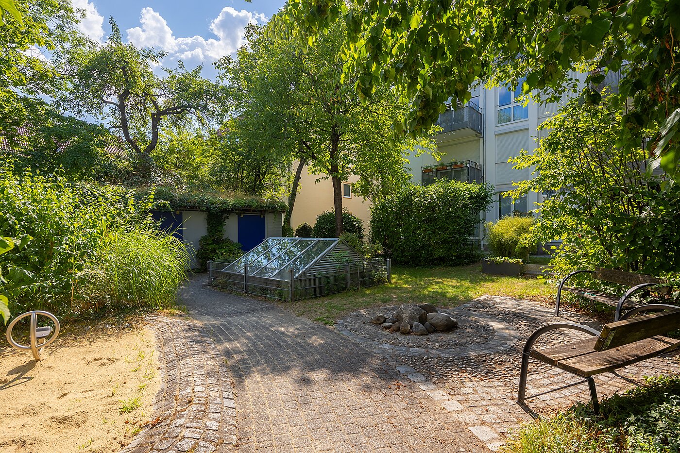Appartement au rez-de-chaussée avec 2 pièces | München-Laim | 70464 | ...Innenhof zum...