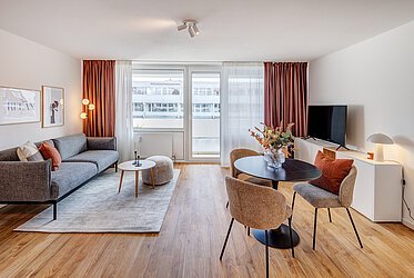 Neuhausen : Appartement stylé avec balcon - loué pour une durée limitée