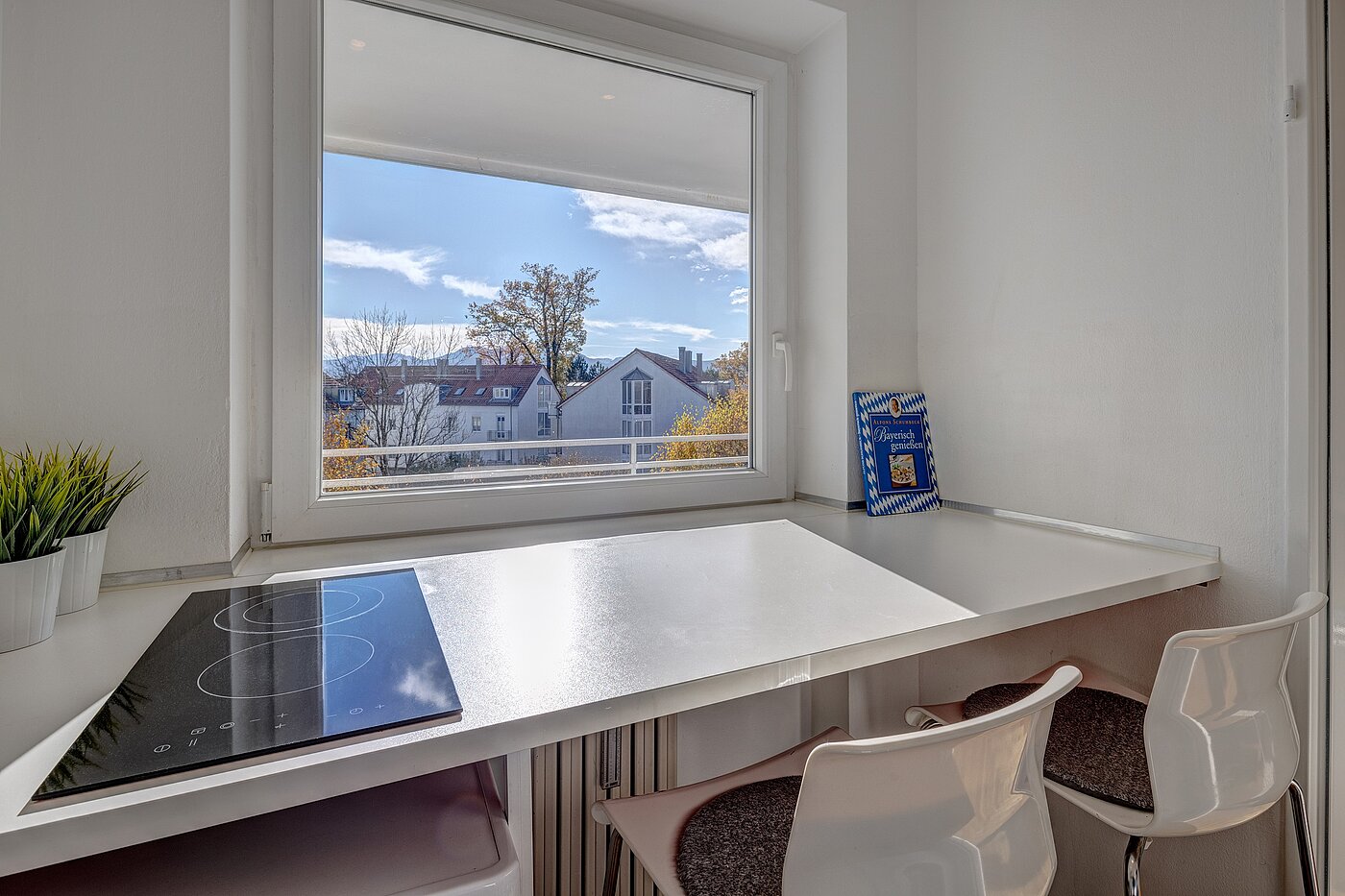 Appartement avec 1 pièce | Rosenheim | 2109ML8 | Kochen mit Blick auf die Alpen