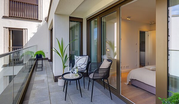 Appartement avec 3 pièces | 70046 | Dachterasse...