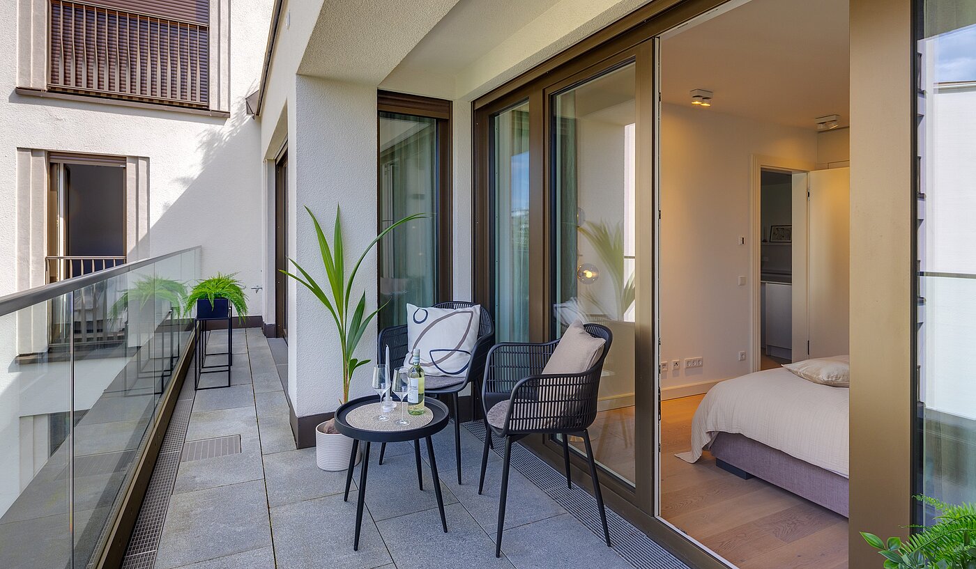 Appartement avec 3 pièces | 70046 | Dachterasse...